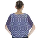 Kaleidoscope Deep Purple Batwing Chiffon Blouse View2