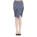 Kaleidoscope Deep Purple Midi Wrap Pencil Skirt View1