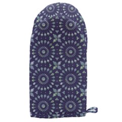 Kaleidoscope Deep Purple Microwave Oven Glove by Mazipoodles