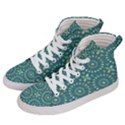 Kaleidoscope Hunter Green Women s Hi-Top Skate Sneakers View2