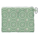 Kaleidoscope Peaceful Green Canvas Cosmetic Bag (XXL) View2