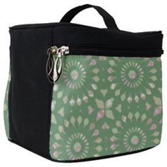 Kaleidoscope Peaceful Green Make Up Travel Bag (big) by Mazipoodles