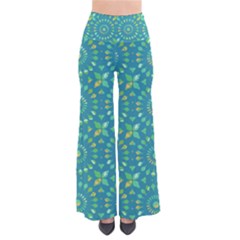 Kaleidoscope Jericho Jade So Vintage Palazzo Pants by Mazipoodles