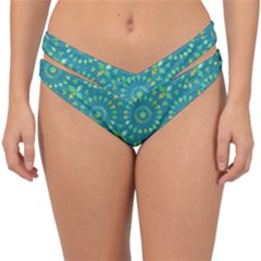 Kaleidoscope Jericho Jade Double Strap Halter Bikini Bottom