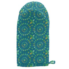 Kaleidoscope Jericho Jade Microwave Oven Glove by Mazipoodles