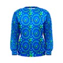 Kaleidoscope Blue Women s Sweatshirt View1