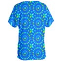 Kaleidoscope Blue Women s Oversized Tee View2