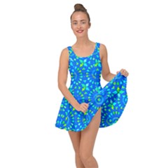 Kaleidoscope Blue Inside Out Casual Dress