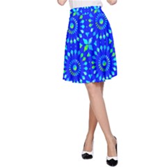 Kaleidoscope Royal Blue A-line Skirt