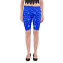 Kaleidoscope Royal Blue Yoga Cropped Leggings View1