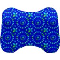 Kaleidoscope Royal Blue Head Support Cushion View1