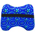 Kaleidoscope Royal Blue Head Support Cushion View2