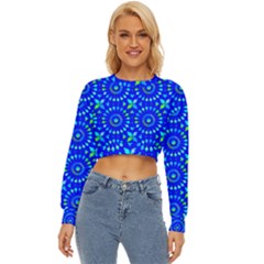 Kaleidoscope Royal Blue Lightweight Long Sleeve Sweatshirt