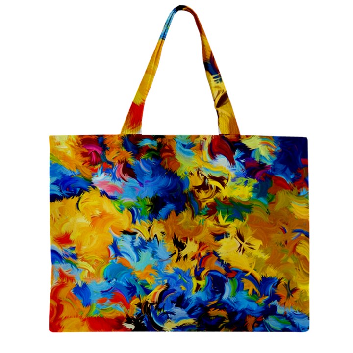 Modern art Zipper Mini Tote Bag