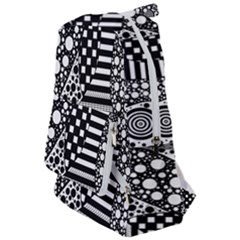 Black And White Design Travelers  Backpack by gasi