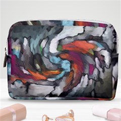 Abstract Art Make Up Pouch (medium) by gasi