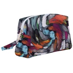 Abstract Art Wristlet Pouch Bag (large) by gasi