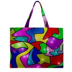 Modern Art Zipper Mini Tote Bag by gasi