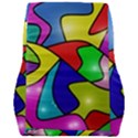 Colorful abstract art Car Seat Back Cushion  View2