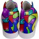 Colorful abstract art Kids  Hi-Top Skate Sneakers View4