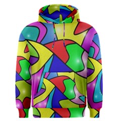 Colorful Abstract Art Men s Core Hoodie by gasi