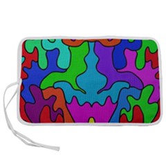 Colorful Design Pen Storage Case (l) by gasi