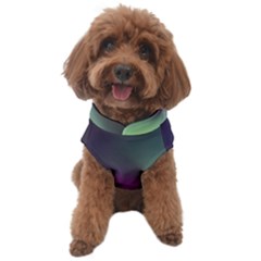 Aurora Stars Sky Mountains Snow Aurora Borealis Dog Sweater by Uceng