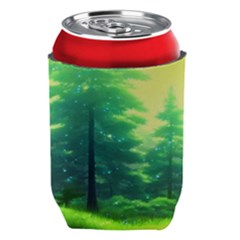 Anime Forrest Nature Fantasy Sunset Trees Woods Can Holder by Uceng