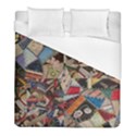 Background Embroidery Pattern Stitches Abstract Duvet Cover (Full/ Double Size) View1