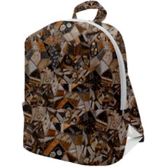 Background Graphic Beautiful Wallpaper Abstract Zip Up Backpack