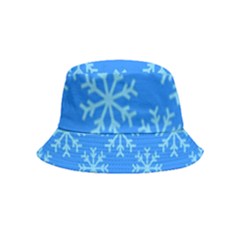 Holiday Celebration Decoration Background Christmas Bucket Hat (kids) by Uceng