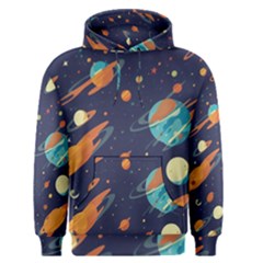 Space Galaxy Planet Universe Stars Night Fantasy Men s Core Hoodie by Uceng