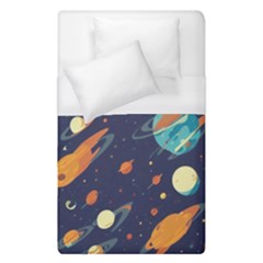 Space Galaxy Planet Universe Stars Night Fantasy Duvet Cover (single Size) by Uceng