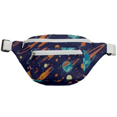 Space Galaxy Planet Universe Stars Night Fantasy Fanny Pack by Uceng