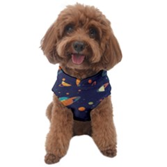 Space Galaxy Planet Universe Stars Night Fantasy Dog Sweater by Uceng