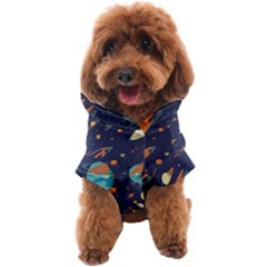 Space Galaxy Planet Universe Stars Night Fantasy Dog Coat by Uceng