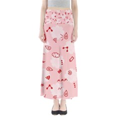 Background Graphic Beautiful Wallpaper Art Full Length Maxi Skirt by Uceng