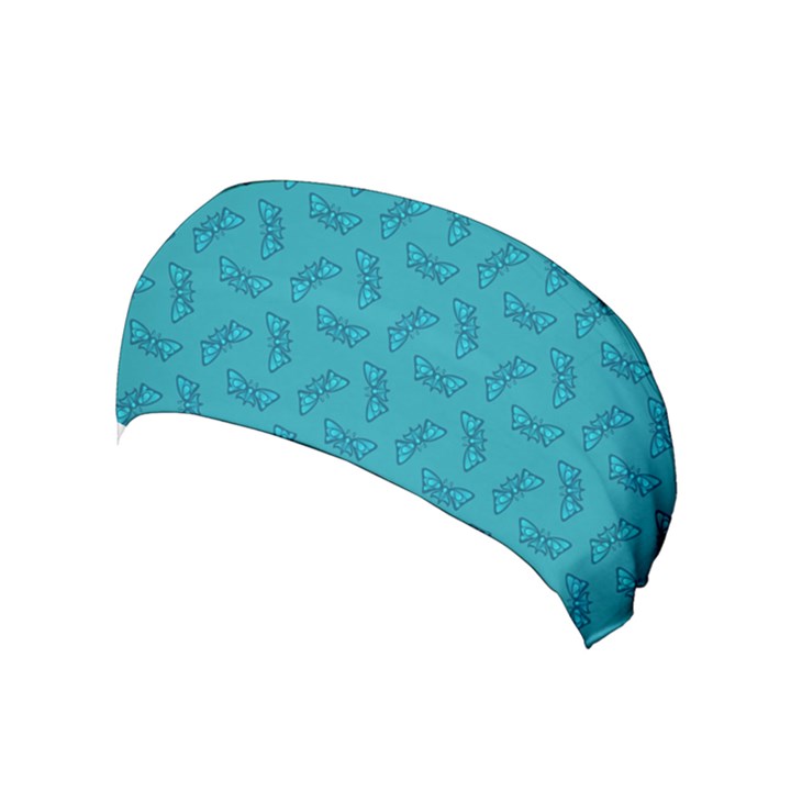 Butterfly Art Pattern Design Background Frame Yoga Headband