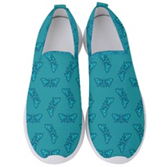 Butterfly Art Pattern Design Background Frame Men s Slip On Sneakers by Uceng