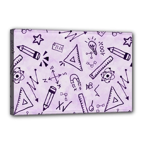 Science Research Curious Search Inspect Scientific Canvas 18  X 12  (stretched) by Uceng