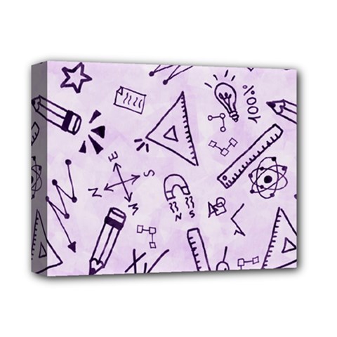 Science Research Curious Search Inspect Scientific Deluxe Canvas 14  X 11  (stretched) by Uceng