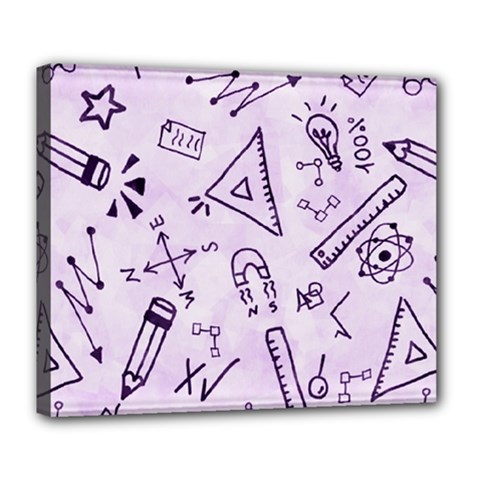 Science Research Curious Search Inspect Scientific Deluxe Canvas 24  X 20  (stretched) by Uceng