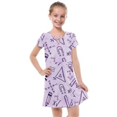 Science Research Curious Search Inspect Scientific Kids  Cross Web Dress by Uceng