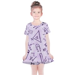 Science Research Curious Search Inspect Scientific Kids  Simple Cotton Dress by Uceng