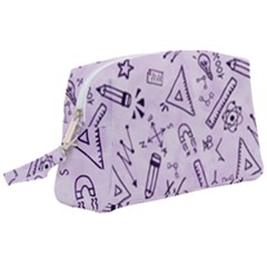 Science Research Curious Search Inspect Scientific Wristlet Pouch Bag (large) by Uceng