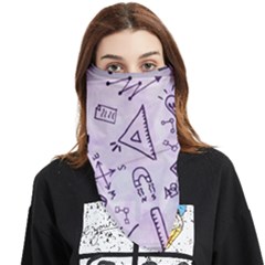 Science Research Curious Search Inspect Scientific Face Covering Bandana (triangle) by Uceng