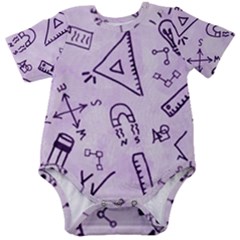 Science Research Curious Search Inspect Scientific Baby Short Sleeve Onesie Bodysuit by Uceng