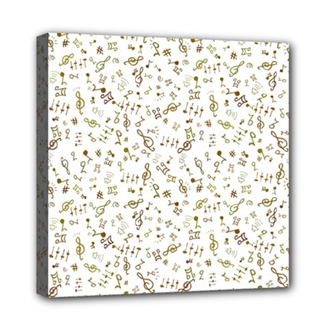 Background Ornamental Pattern Graphic Seamless Mini Canvas 8  X 8  (stretched) by Uceng