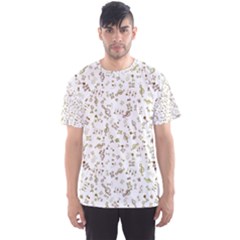 Background Ornamental Pattern Graphic Seamless Men s Sport Mesh Tee