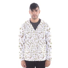 Background Ornamental Pattern Graphic Seamless Men s Hooded Windbreaker